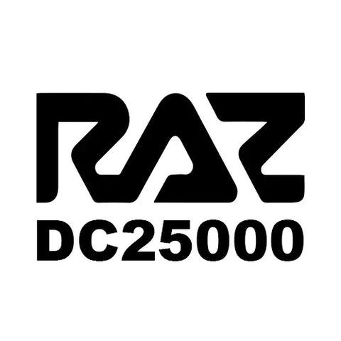 RAZ Vape DC25000 Black logo 
