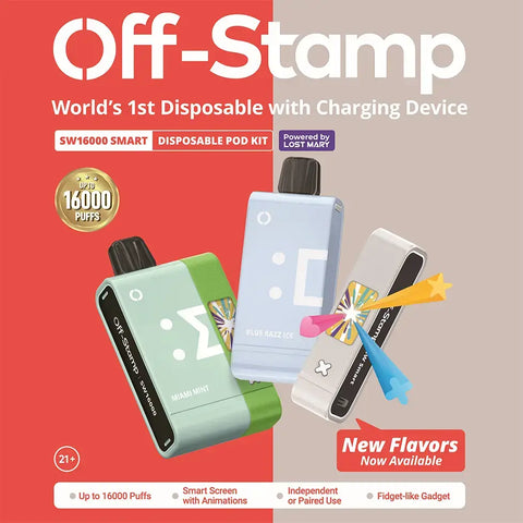 Off-Stamp SW16000 Vapes