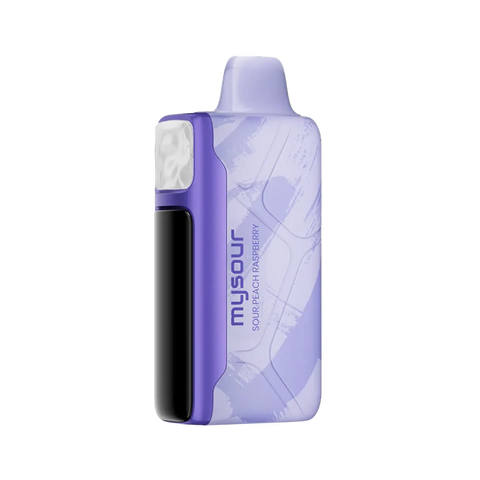 Adjust MySour Disposable Vape 40K - Sour Peach Raspberry.