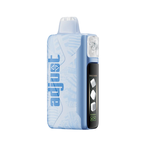 Adjust mysweet 40k disposable vape blue razz b-pop flavor sweet and tangy berry blend