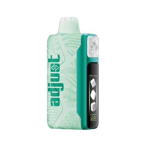 Adjust mysweet 40k disposable vape wintergreen savers flavor with icy mint freshness