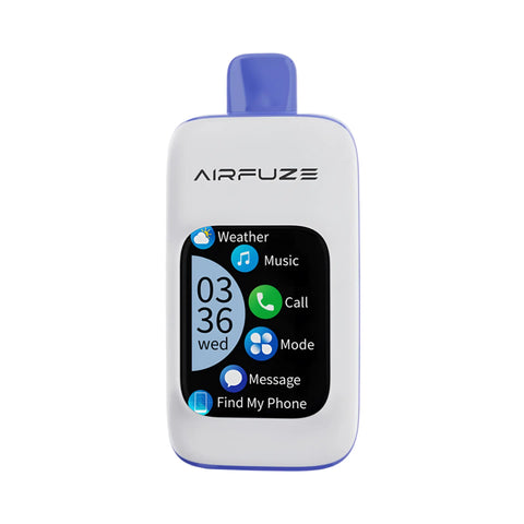 AirFuze Smart Vape 30K in Miami Mint flavor with crisp menthol hit.