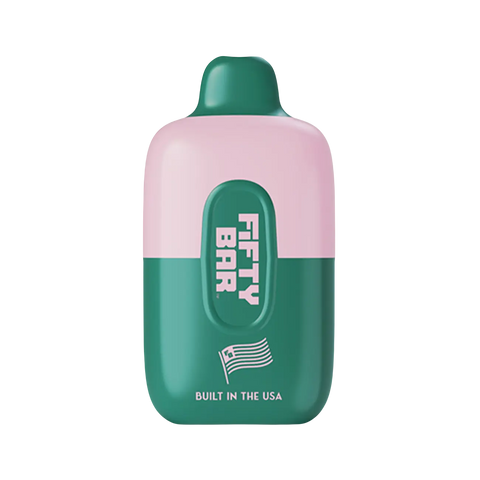 Fifty Bar 6500 Puffs Disposable Vape – Aloe Kiwi Strawberry