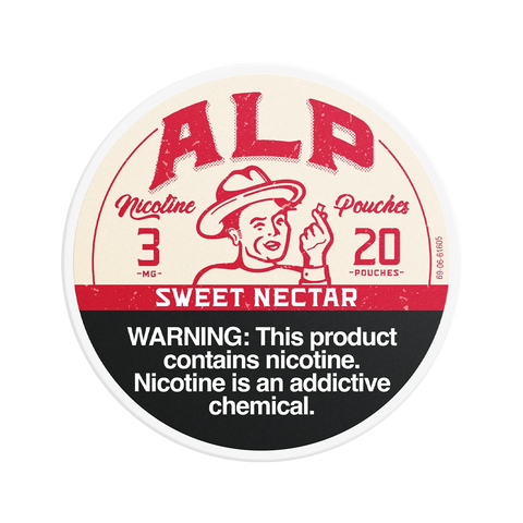 ALP Nicotine Pouches Sweet Nectar with rich, sweet fruit profile