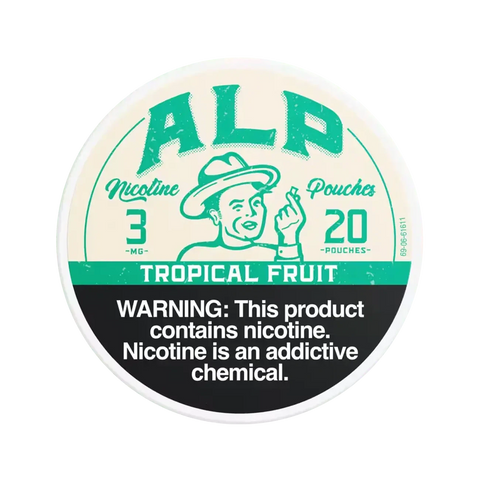 ALP Nicotine Pouches Tropical Fruit for powerful, exotic nicotine boost