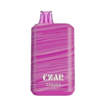 CZAR CZ9000 Disposable Vape Blueberry Watermelon flavor juicy berry and melon fusion