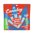 Canabzy THC-P Mini Preroll 5ct Strawberry Strudel with warm, fruity dessert flavor