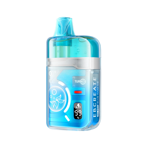 EBCREATE BC Pro 40K – Blue Razz Ice flavor with sweet-tart berries and cool finish