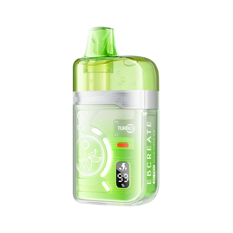EBCREATE BC Pro 40K – Sour Apple Ice flavor with crisp green apple and icy coolness