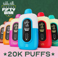 Hidden Hills x Fifty Bar 20K Puffs Disposable Vape with 20000 puffs dual mesh design and premium flavor performance