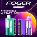 Foger Switch Pro 30K Vape with Attached Power Bank (Kit) and smart screen on magnetic dock.