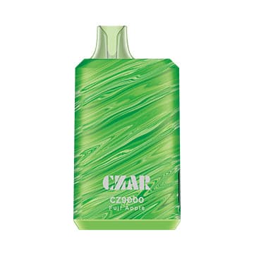 CZAR CZ9000 Disposable Vape Fuji Apple flavor crisp sweet apple with refreshing aroma