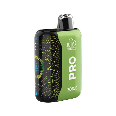 Fume PRO 30K Lime Green Vape – 30,000 Puff Smart Disposable by QR Joy