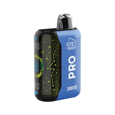Fume PRO 30K Blue Vape – Long-Lasting 30,000 Puffs Disposable by QR Joy