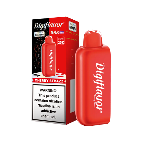 Digiflavor BRK Pods 20K Disposable – Cherry Strazz.
