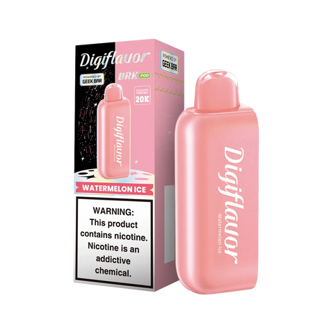 Digiflavor BRK Pods 20K Disposable – Watermelon Ice.