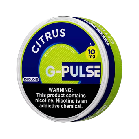Geek Bar G-Pulse Nicotine Pouches 6mg – Citrus