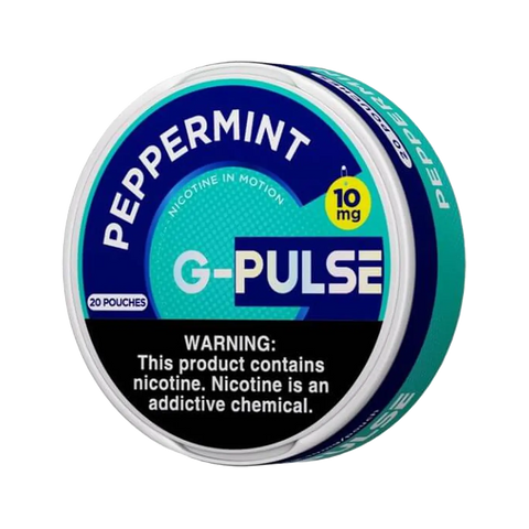 Geek Bar G-Pulse Nicotine Pouches 6mg – Peppermint