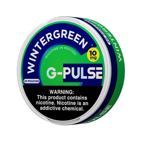Geek Bar G-Pulse Nicotine Pouches 6mg – Wintergreen