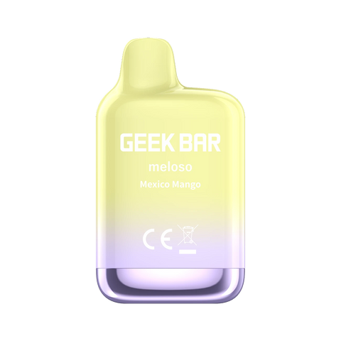 Geek Bar Meloso Mini 1500 Disposable Vape – Mexico Mango flavor