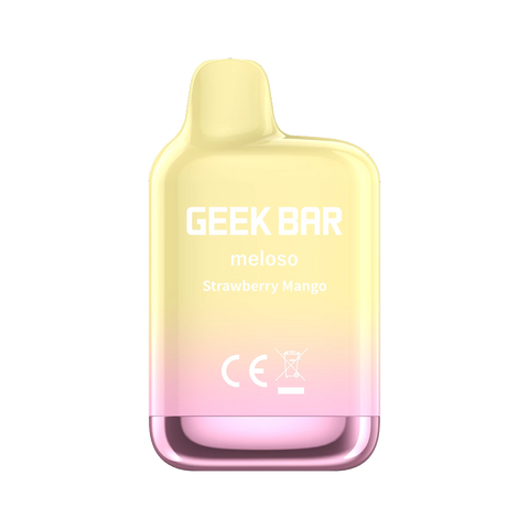 Geek Bar Meloso Mini 1500 Disposable Vape – Strawberry Mango flavor