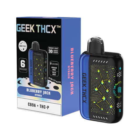 Geek THCX Pulse 6g Disposable – Blueberry Jack Hybrid strain
