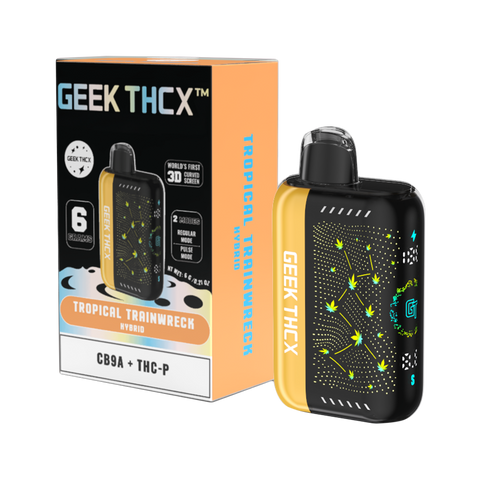 Geek THCX Pulse 6g Disposable – Tropical Trainwreck Hybrid strain