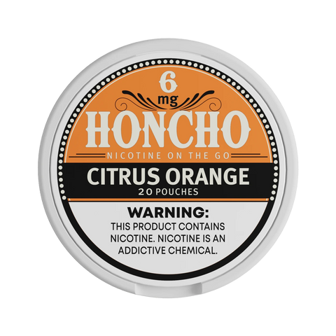 Citrus Orange Honcho Nicotine Pouches – 6mg