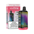 Straw Razz Freeze – Hyppe vape with strawberry raspberry fusion and cool hit