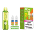 JNR Stellarc 100K Puff Disposable Vape Pod Sour Apple Ice flavor crisp tart apple with cool frosty finish