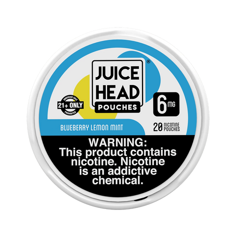 Juice Head Nicotine Pouches 6mg - Blueberry Lemon Mint flavor