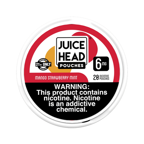 Juice Head Nicotine Pouches 6mg - Mango Strawberry Mint flavor