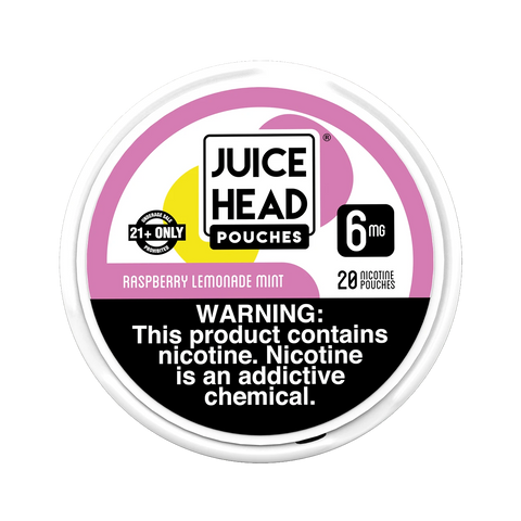 Juice Head Nicotine Pouches 6mg -Raspberry Lemonade Mint flavor