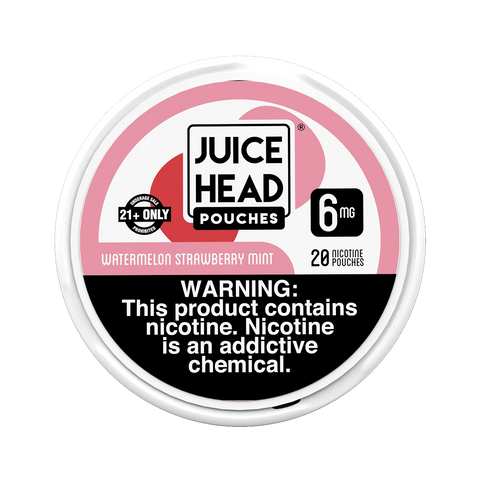 Juice Head Nicotine Pouches 6mg -Watermelon Strawberry Mint flavor