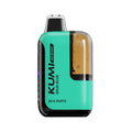 Kumi Scenic 50K Vape in Baja Blue flavor with vibrant blue packaging and 50K puff label