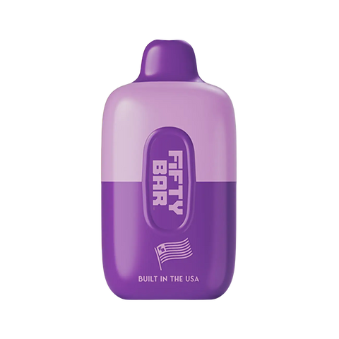 Fifty Bar 6500 Puffs Disposable Vape – Kyoho Grape Jelly