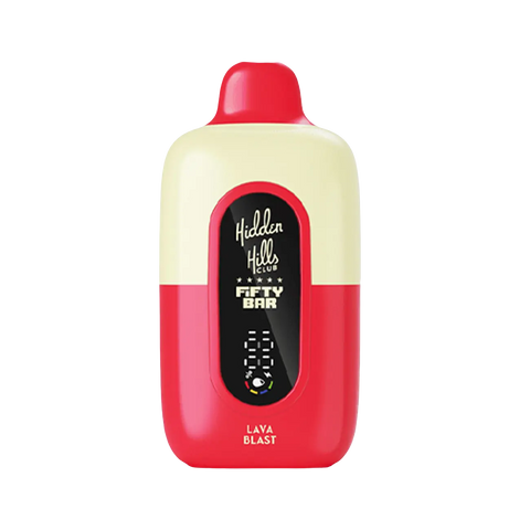 Hidden Hills x Fifty Bar 20K Disposable Vape – Lava Blast