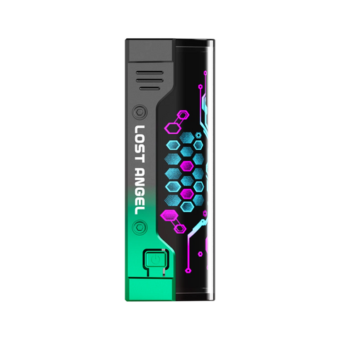Lost Angel Mate 50K Disposable Battery in Cyan Blue – USB-C Rechargeable Vape Device