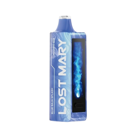 Lost Mary MO20000 Pro in Blue Baja Splash flavor with tropical citrus design