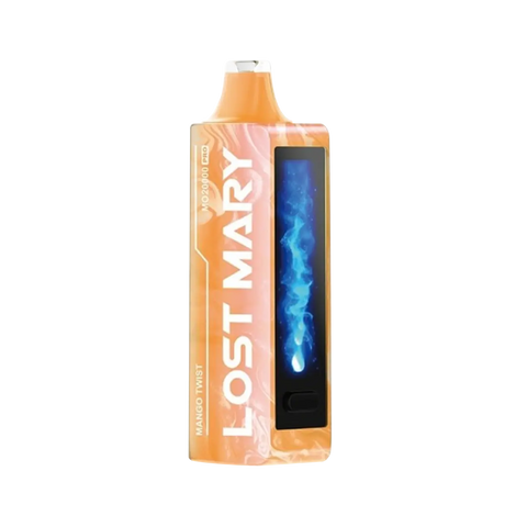 Lost Mary MO20000 Pro Mango Twist flavor showing juicy mango and citrus elements