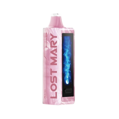 Lost Mary MO20000 Pro Peach+ flavor with smooth peach-themed imagery