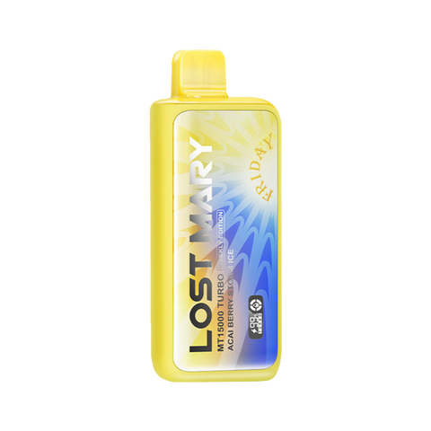 Lost Mary MT15000 Turbo Weekly Edition Acai Berry Storm Ice – Bold Acai with Icy Berry Blend
