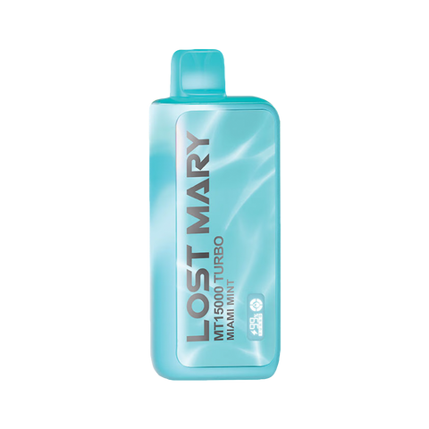 Lost Mary Zero Nicotine Miami Mint – Crisp Menthol Flavor with a South Beach Vibe