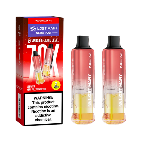 Watermelon Ice – Sweet Minty Vape Pod for 70K Puff Lost Mary Kit