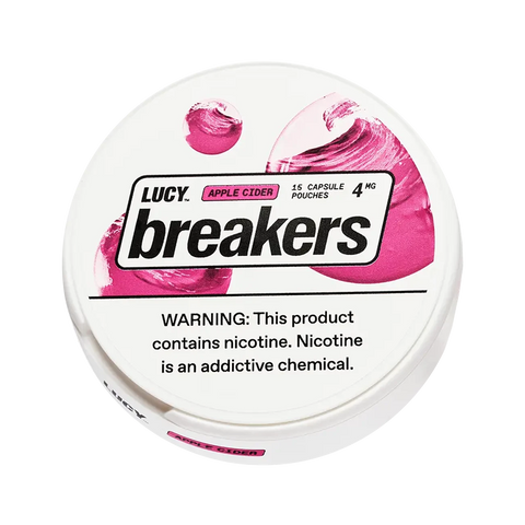 Lucy Breakers 4mg Nicotine Pouches – Apple Cider flavor