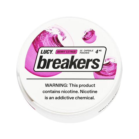 Lucy Breakers 4mg Nicotine Pouches – Berry Citrus flavor