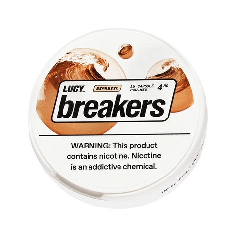 Lucy Breakers 4mg Nicotine Pouches – Espresso flavor