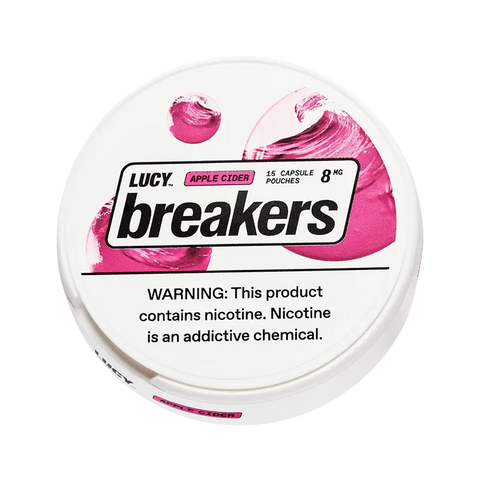 Lucy Breakers 8mg Nicotine Pouches – Apple Cider flavor