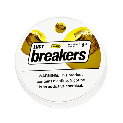Lucy Breakers 8mg Nicotine Pouches – Mango flavor