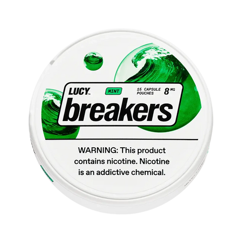 Lucy Breakers 8mg Nicotine Pouches – Mint flavor